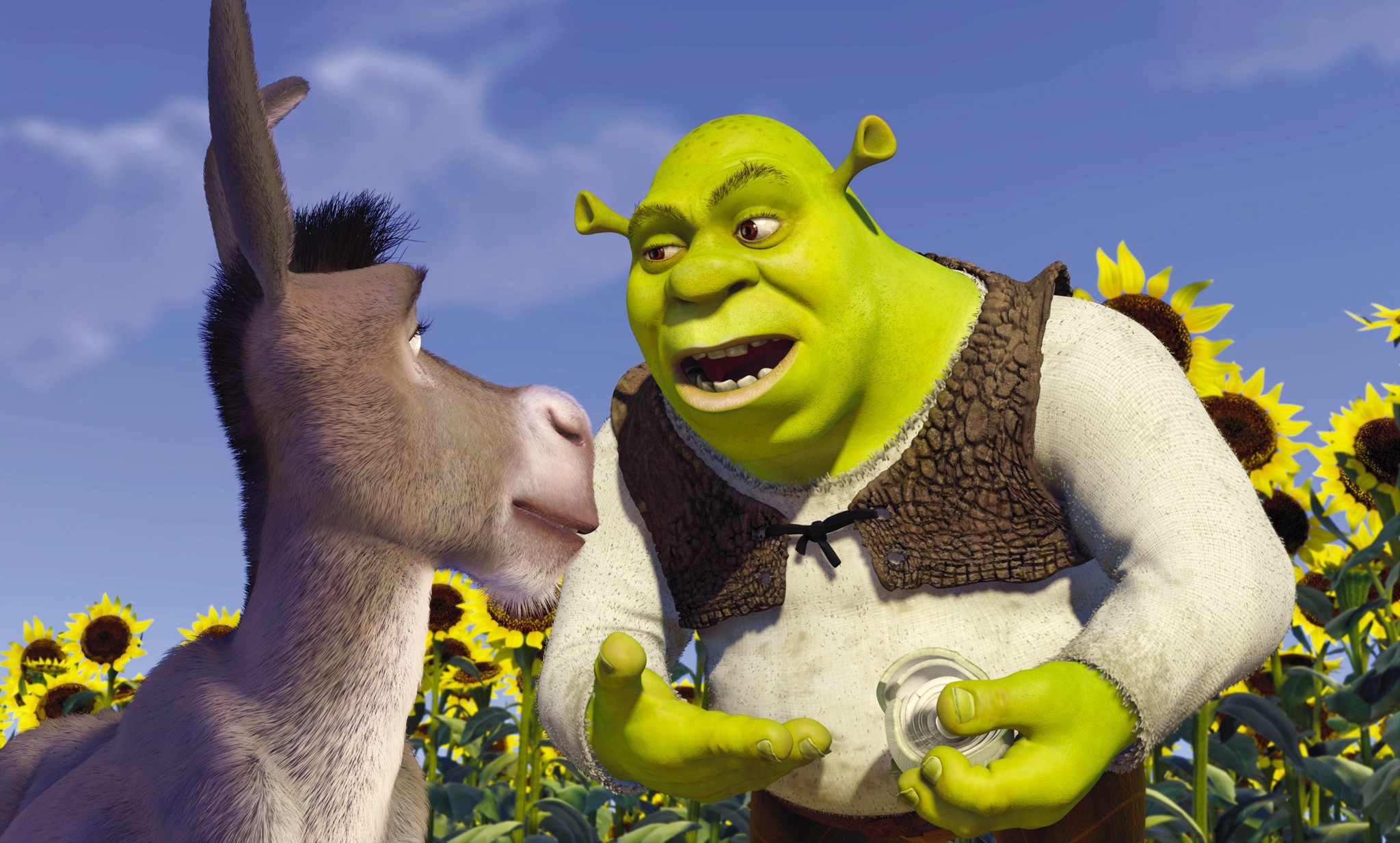Ogre and Donkey from Shrek 2001
