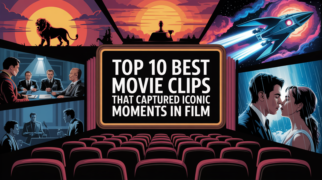Top 10 Best Movie Clips That Captured Iconic Moments in Film